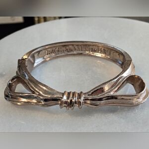 Rachel Leigh For Loft Rose Gold Tone Bow Hinge Bracelet